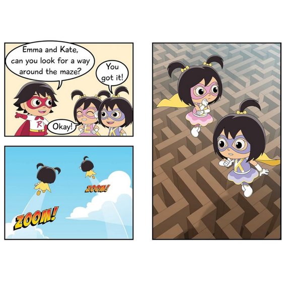 Ryan's World Red Titan & the Never-Ending Maze: Ready-to-Read Graphics LVL 1 - Picture 4 of 5